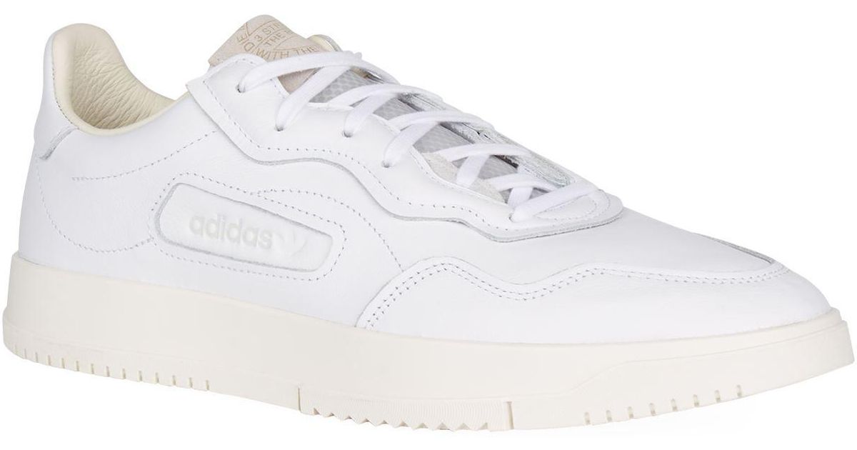 adidas Originals Leather Super Court Premiere Sneakers in White for Men |  Lyst Canada