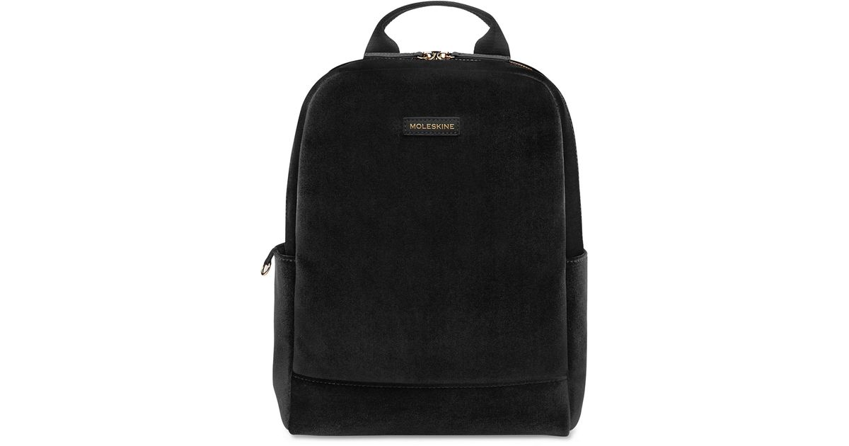 Moleskine Velvet Backpack in Black Lyst