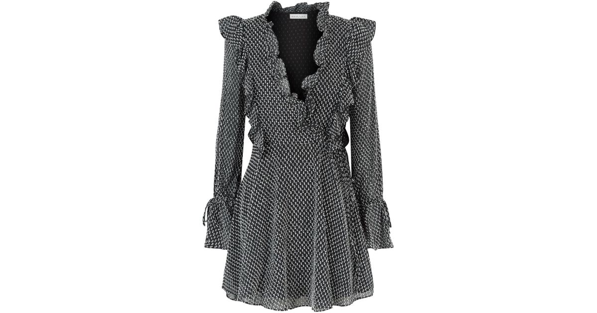 shona joy salinger ruffle mini dress