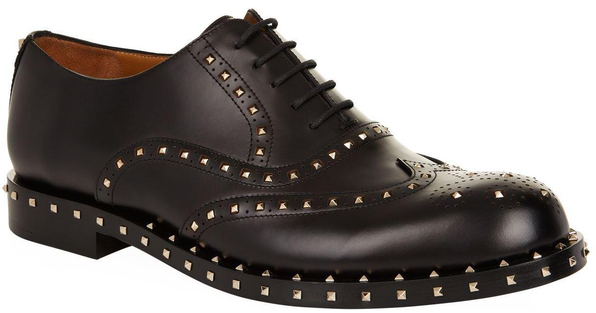valentino brogues
