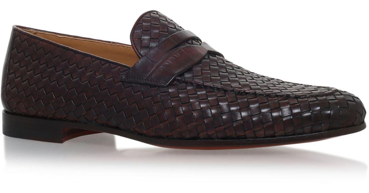 magnanni woven loafer
