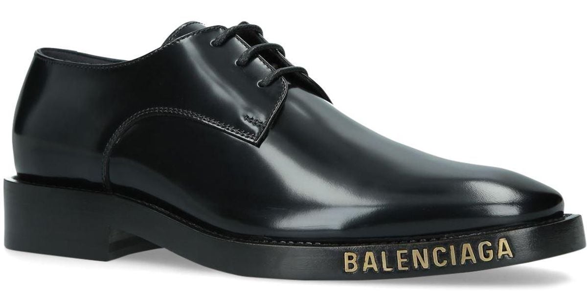 balenciaga oxford shoes