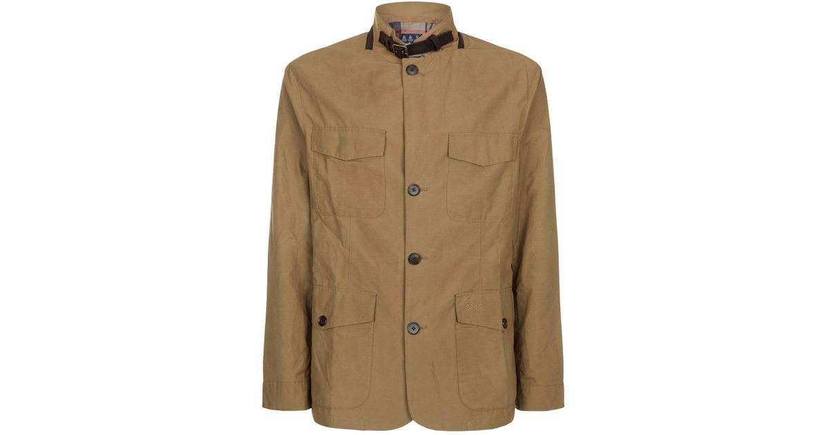 barbour jacke beige