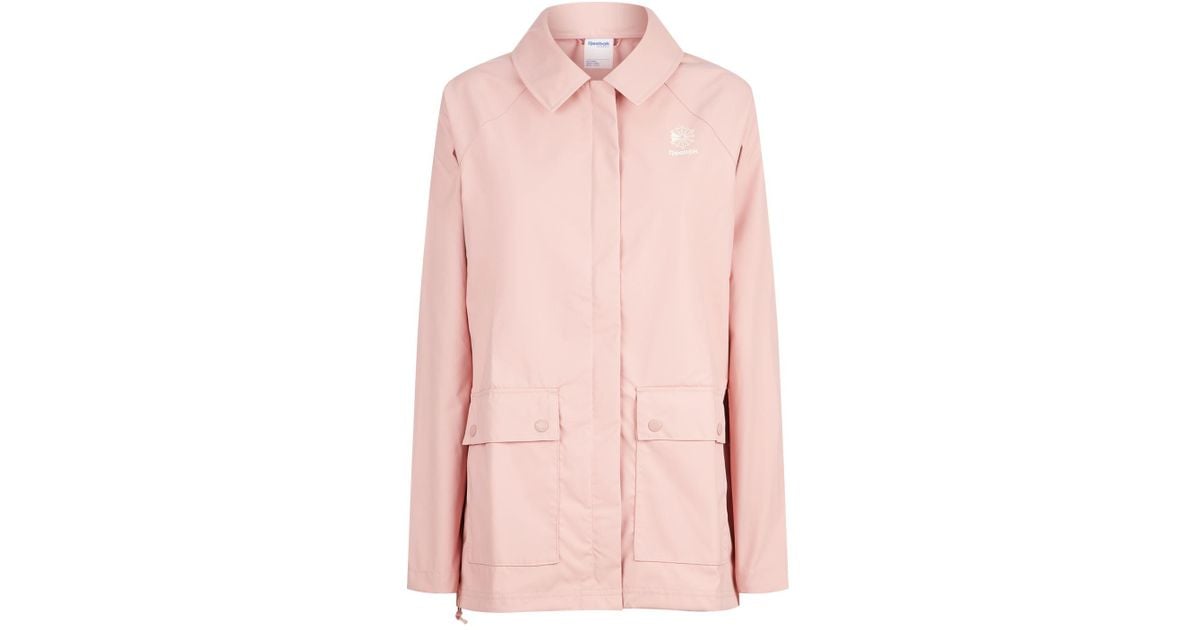 reebok pink jacket