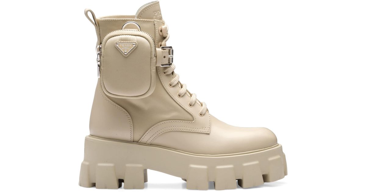 靴 PRADA MONOLITH RE-NYLON LACE UP SHOES 7 24315685_54302307_600.jpg