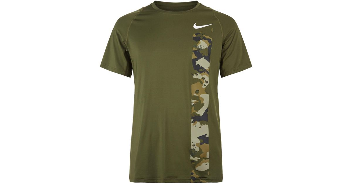 nike pro camo shirt