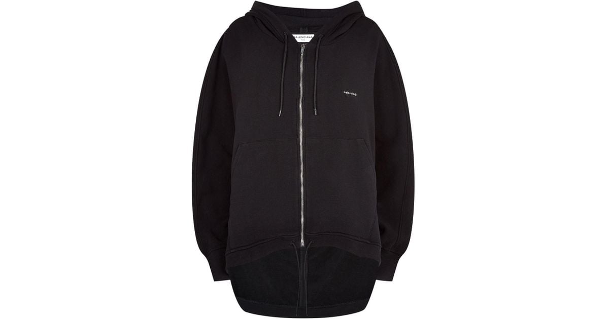 balenciaga hoodie zip up