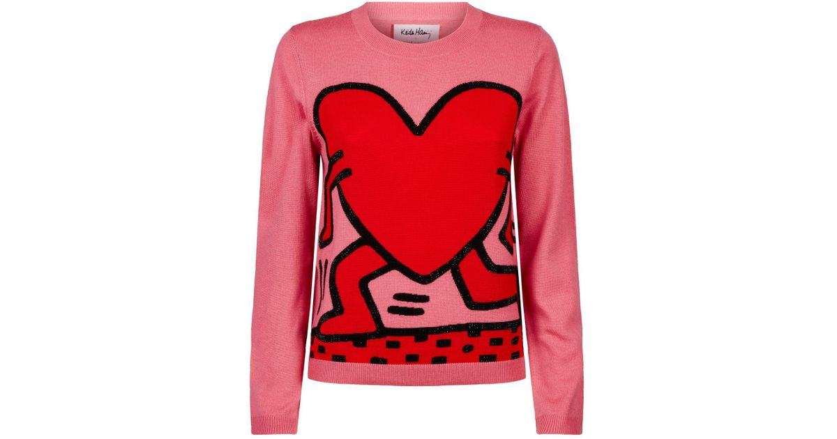 alice and olivia heart sweater