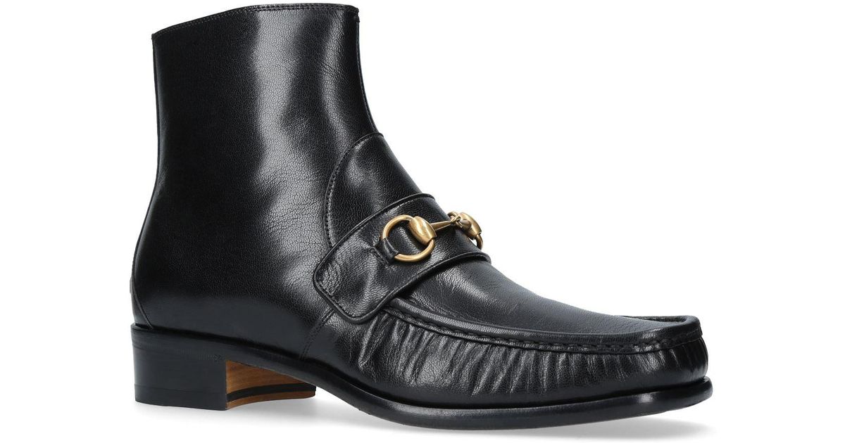 horsebit boots