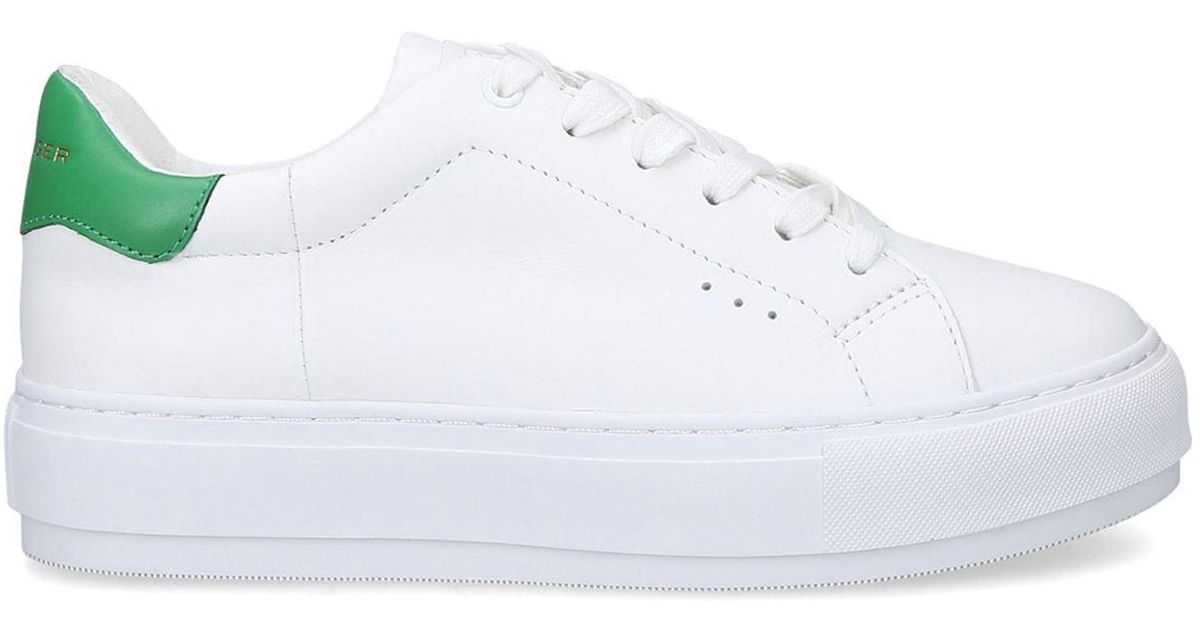kurt geiger laney trainers green