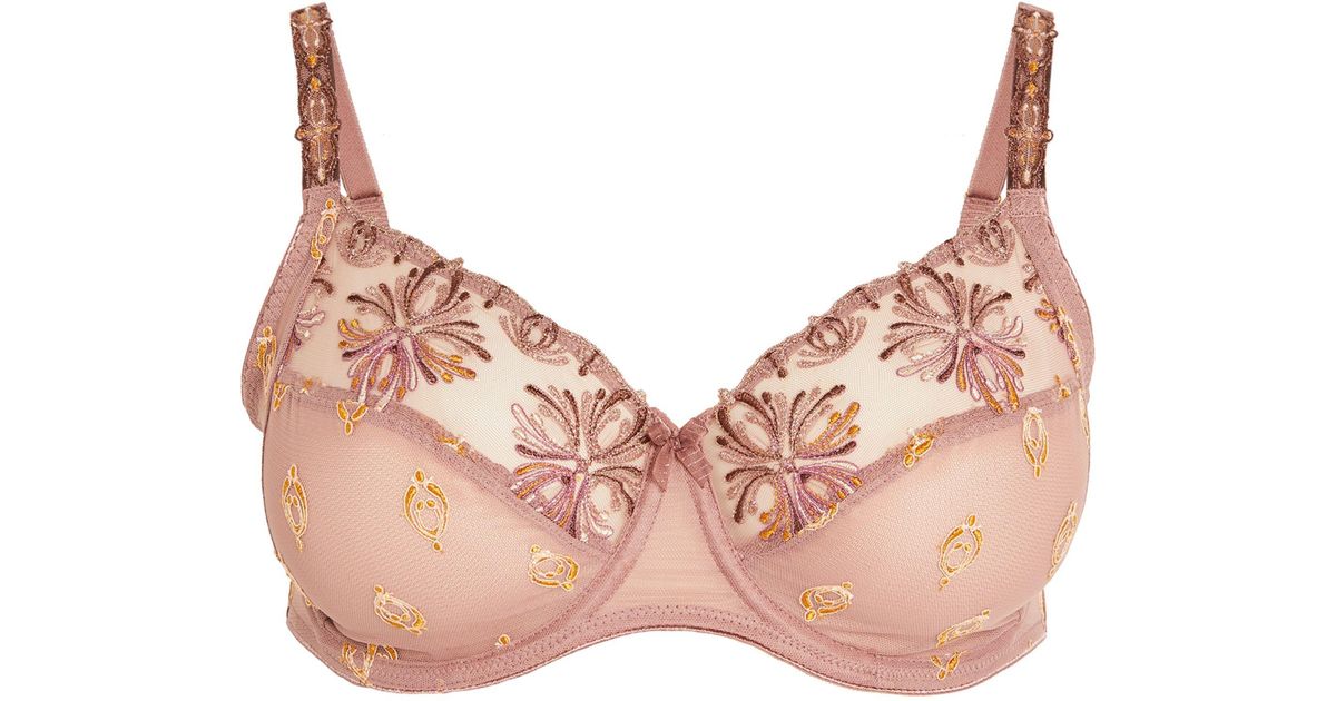 Chantelle Champs Elysees Underwire Bra in Pink