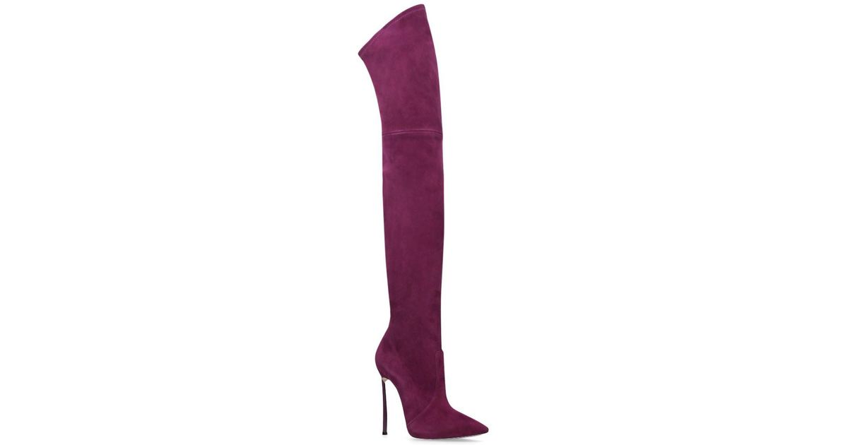 casadei thigh high boots