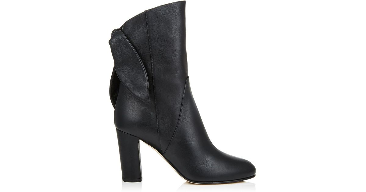 jimmy choo malene bow boot