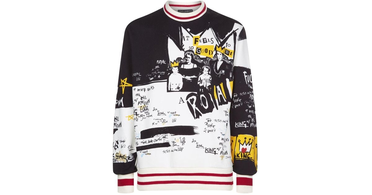 Dolce & Gabbana Royal Sweatshirt for Men | Lyst
