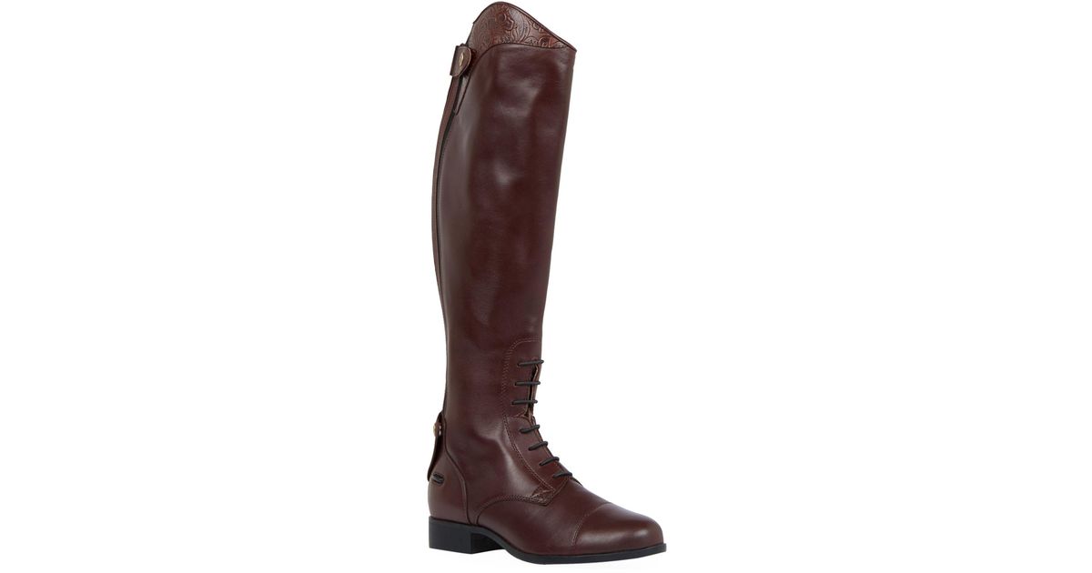 ariat heritage contour ii ellipse ii ladies long riding boots