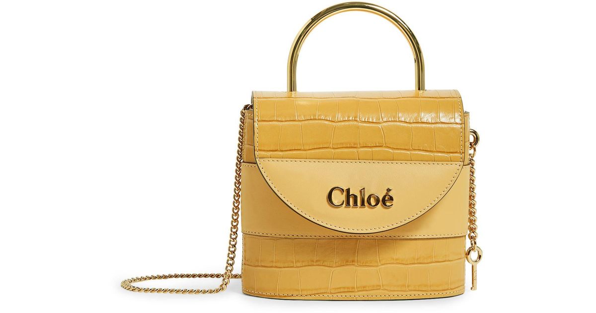 chloe mini aby lock bag