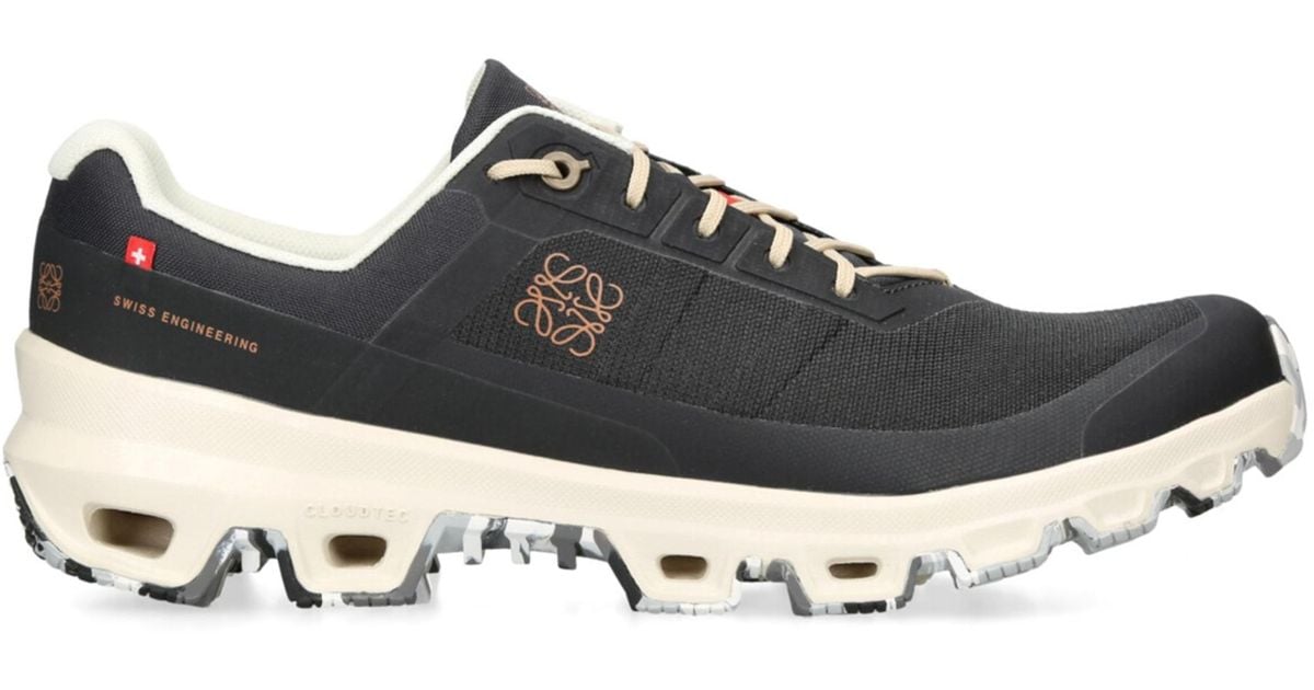 Loewe X On Running Cloudventure Trainers in Black for Men Lyst