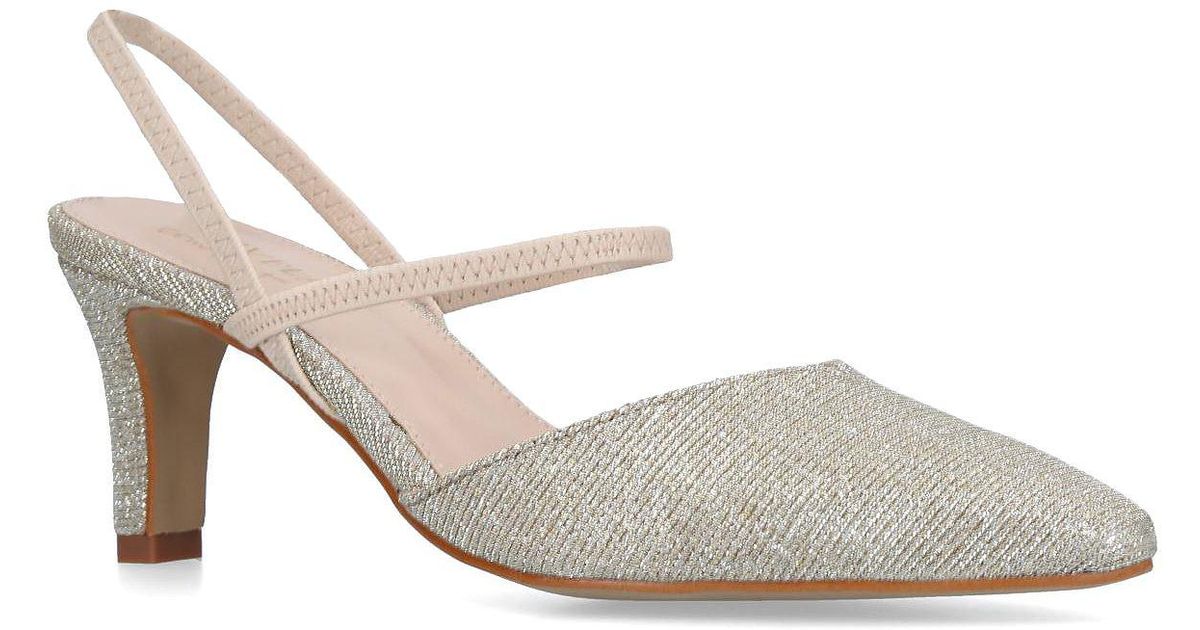 kurt geiger gold shoes