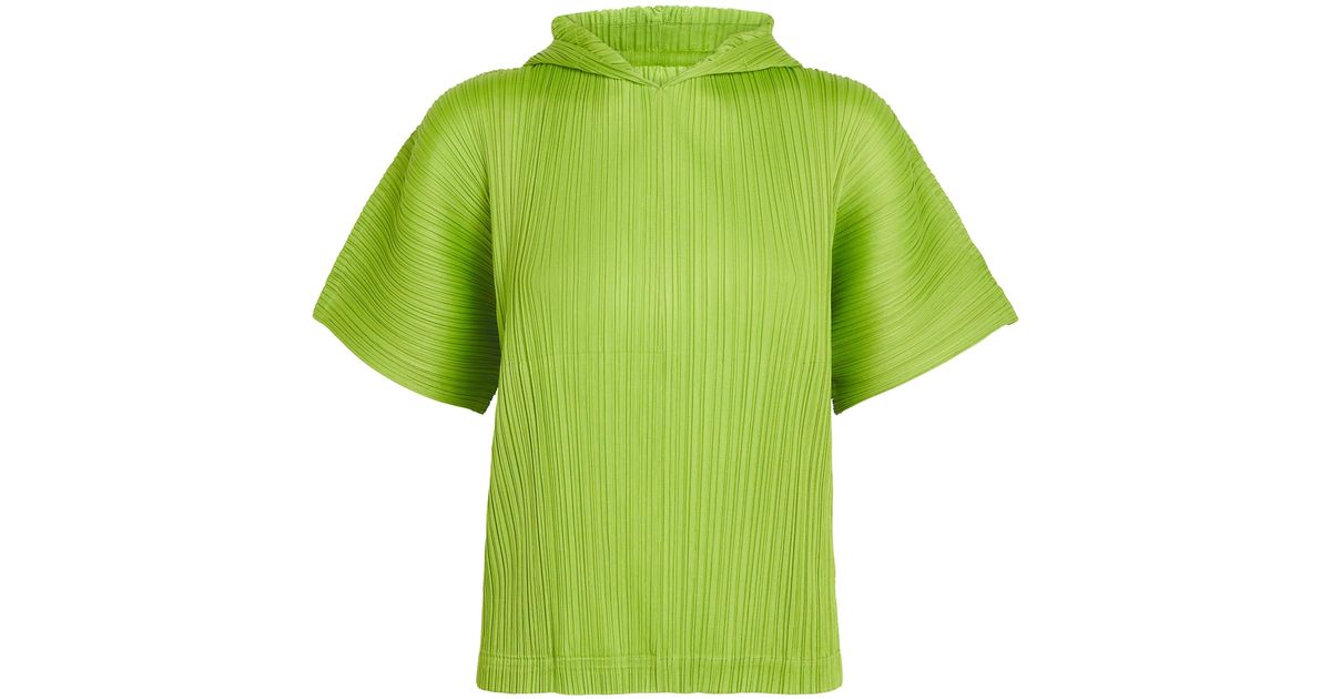 Pleats Please by Issey Miyake May Monthly Colors Pant in Pastel Green