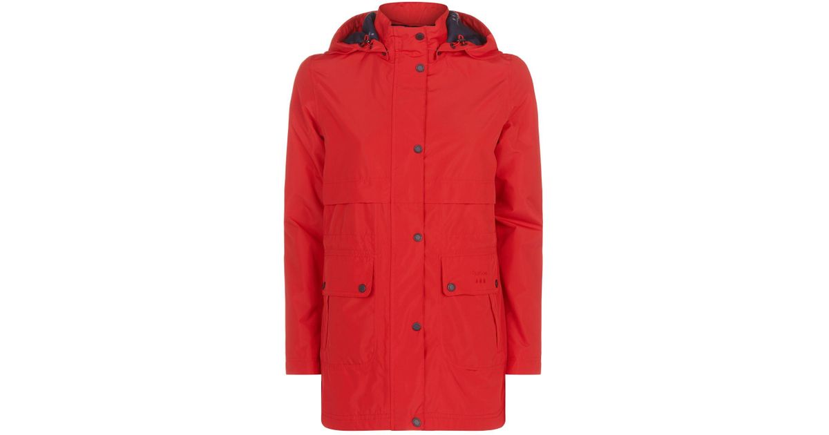 barbour altair red