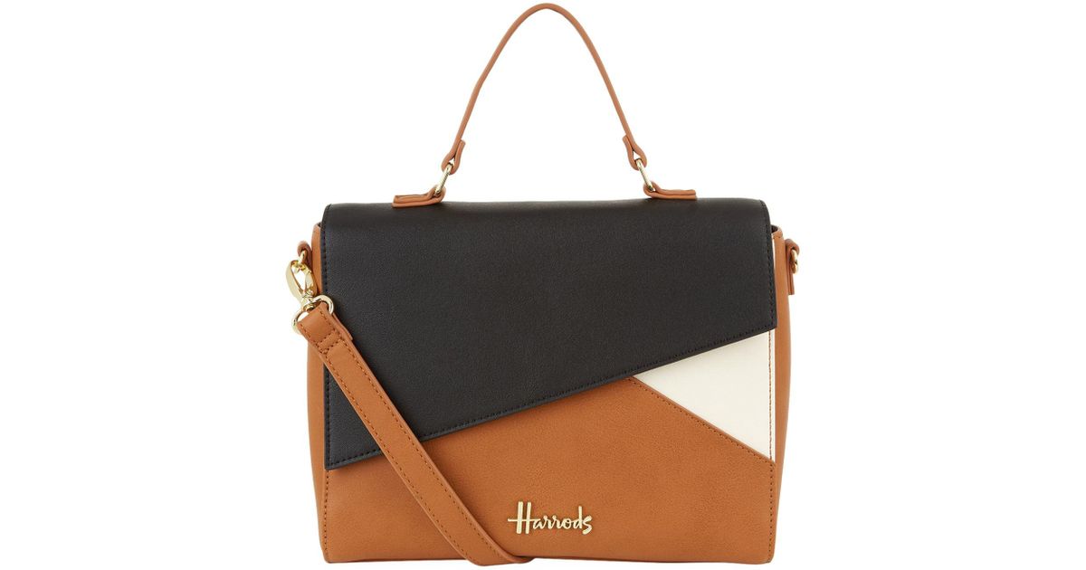Lyst Harrods Ascot Grab Bag In Black