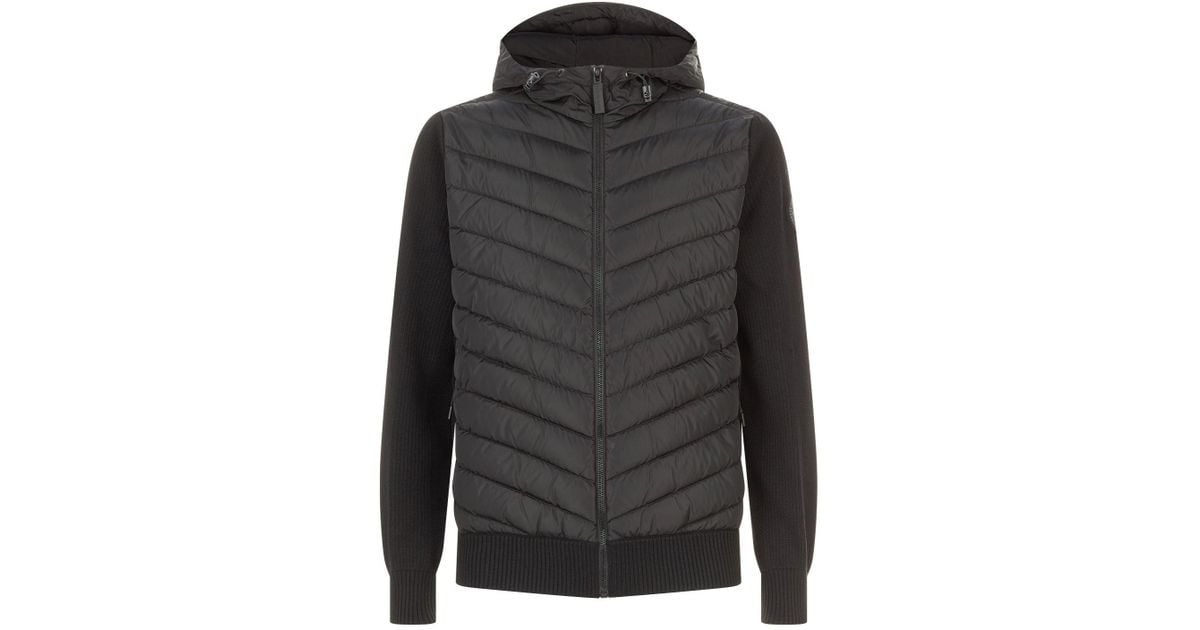canada goose hybridge knit hoody