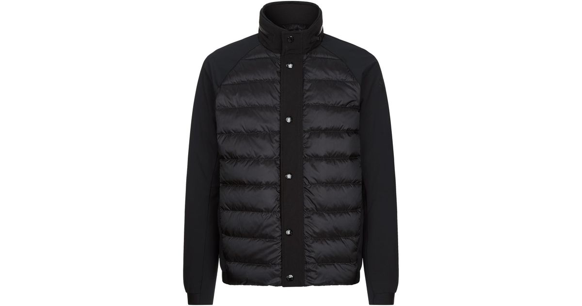 Moncler Dyens Soft Shell Jacket in Black for Men - Lyst