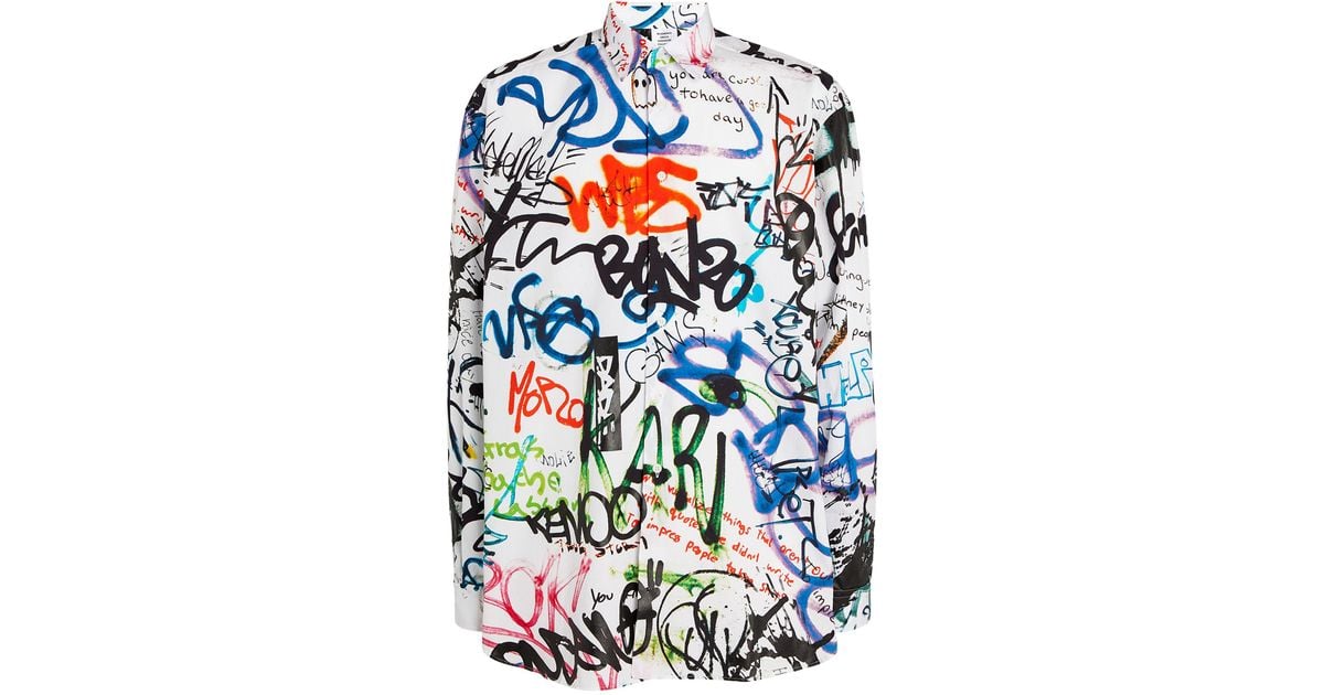 vetements--Graffiti-Print-  