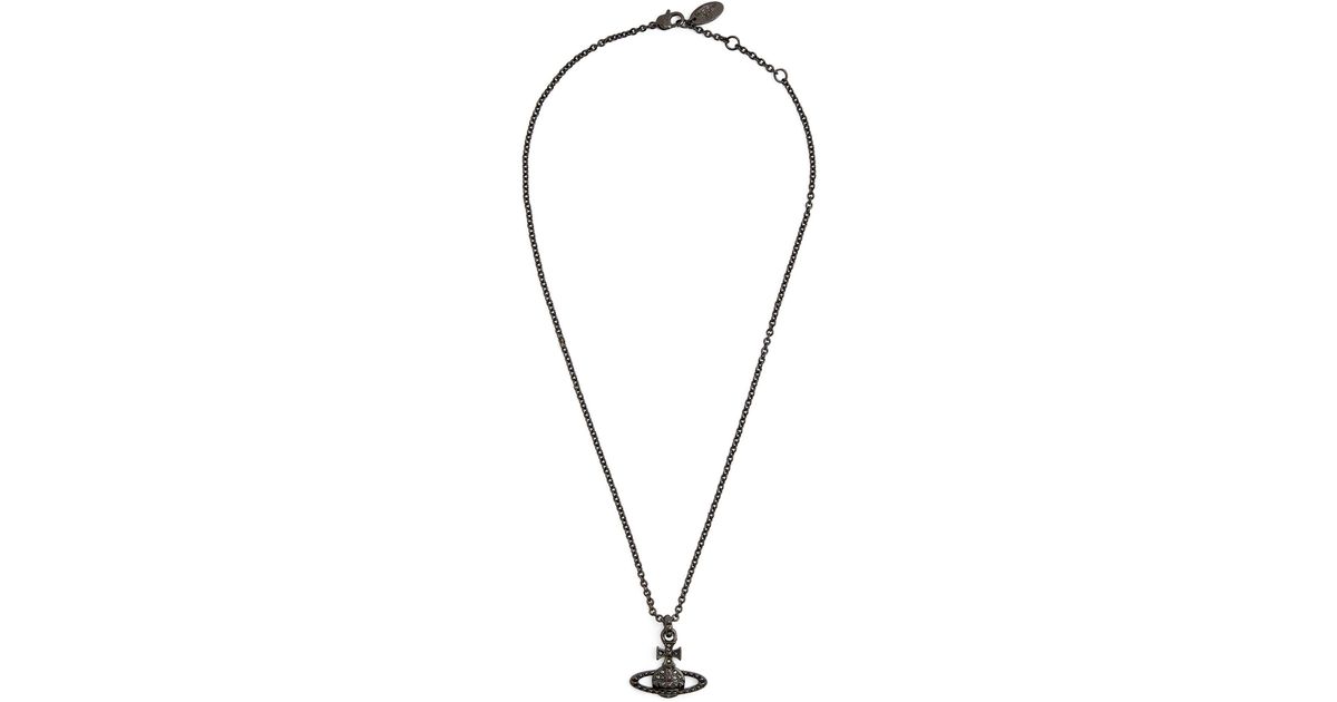 Vivienne Westwood Man. Mayfair Bas Relief Orb Pendant Necklace in