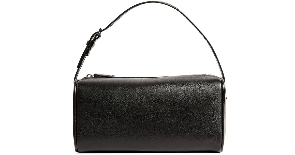 The Row Leather 90s Shoulder Bag in Black | Lyst UK