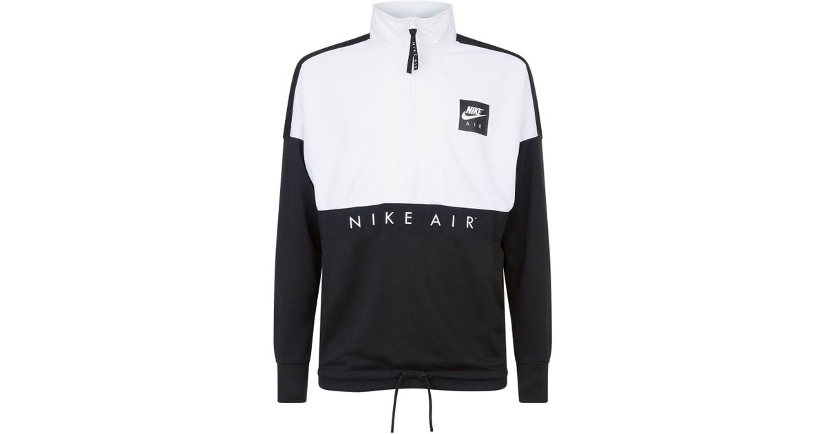 Nike Air Half Zip Sweater in White for Men | Lyst