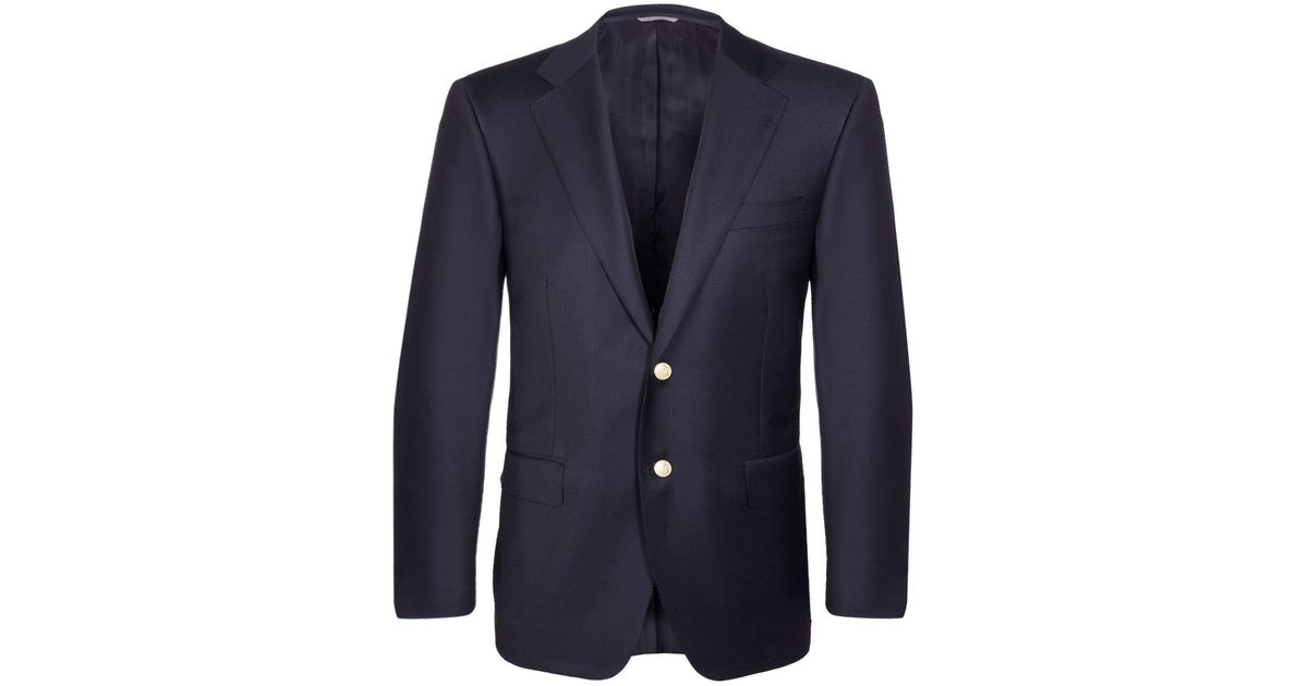 canali navy blazer