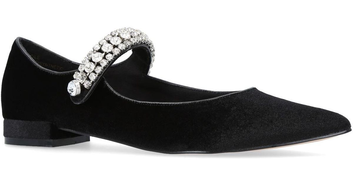 kurt geiger flat sparkly shoes