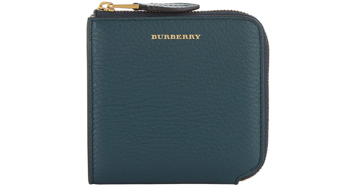 burberry zip around wallet
