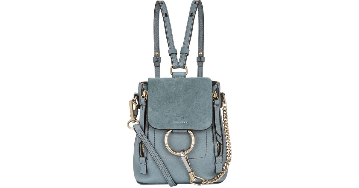 chloe mini faye backpack