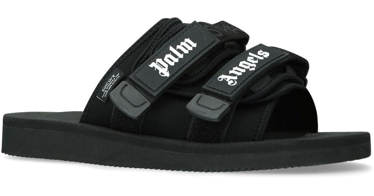 Palm Angels Suicoke Moto-m Sandals in Black for Men | Lyst