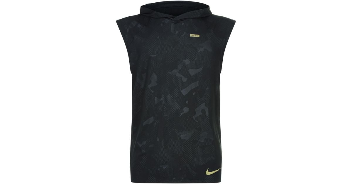 Nike Element Sleeveless Running Hoodie in Black for Men | Lyst Canada