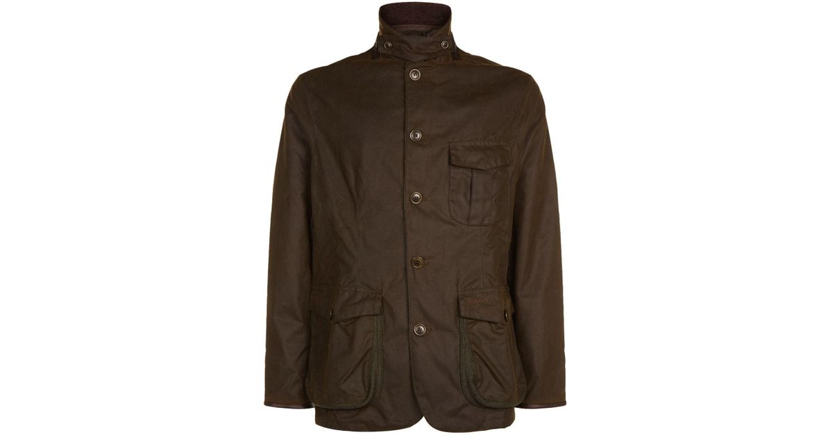 Barbour Wool Dalkeith Wax Jacket in Green for Men | Lyst