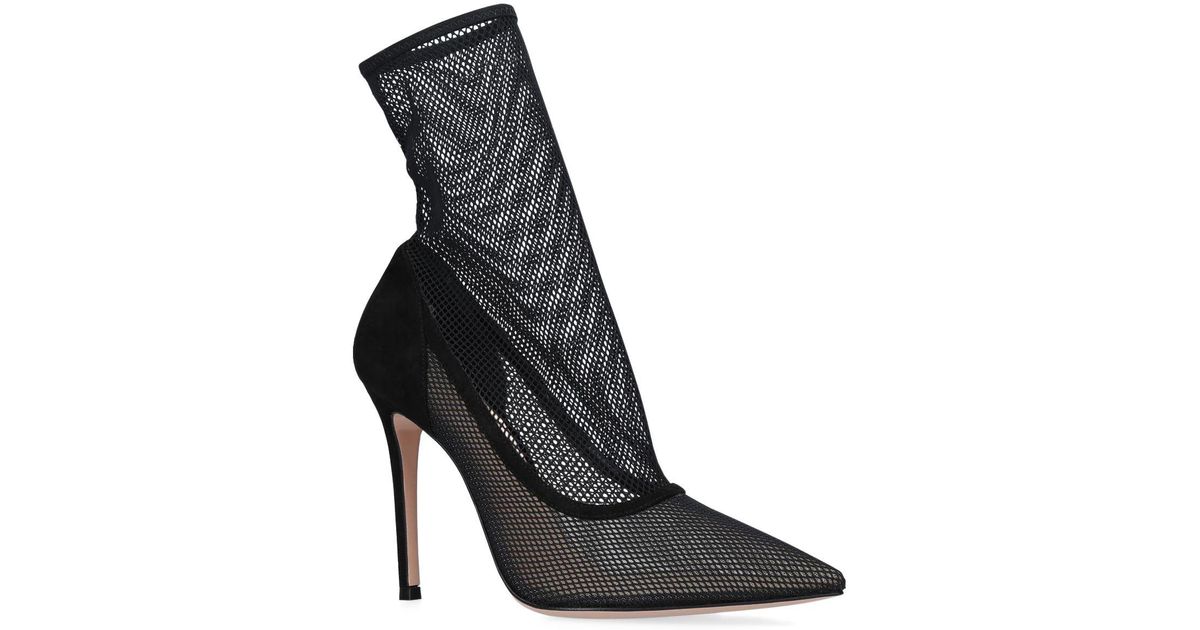 gianvito rossi mesh boots