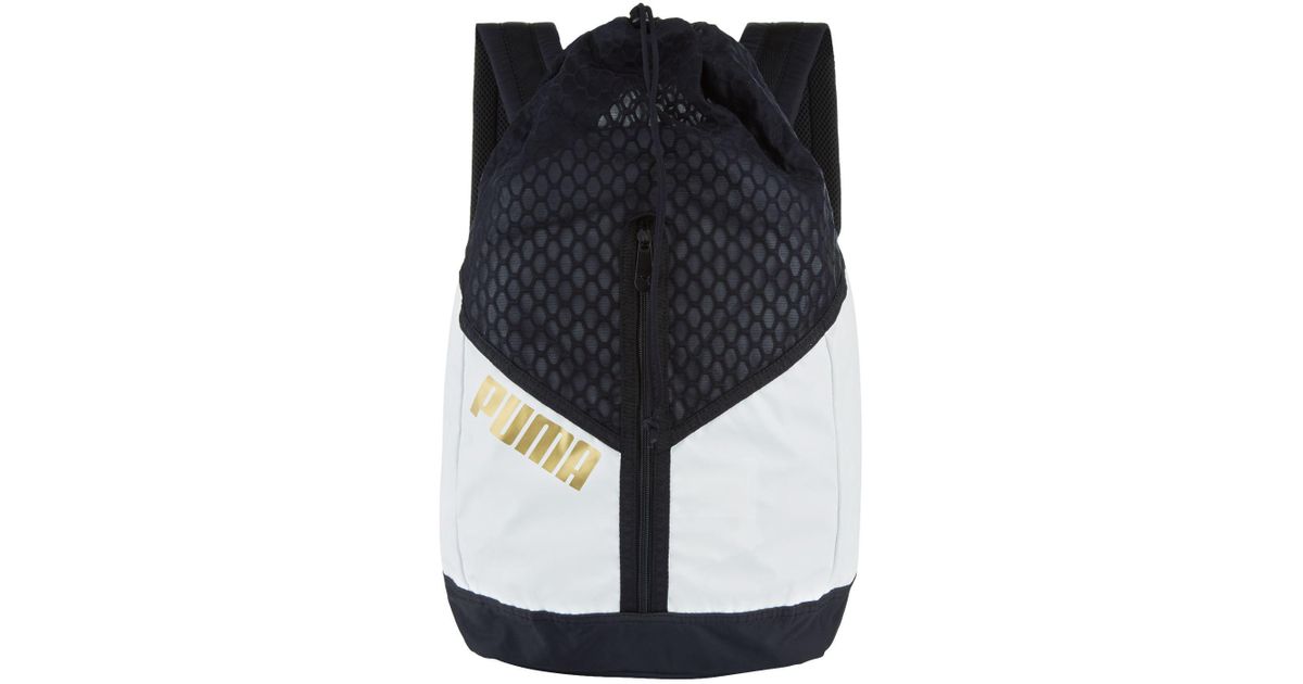 PUMA Ambition Backpack in White - Lyst
