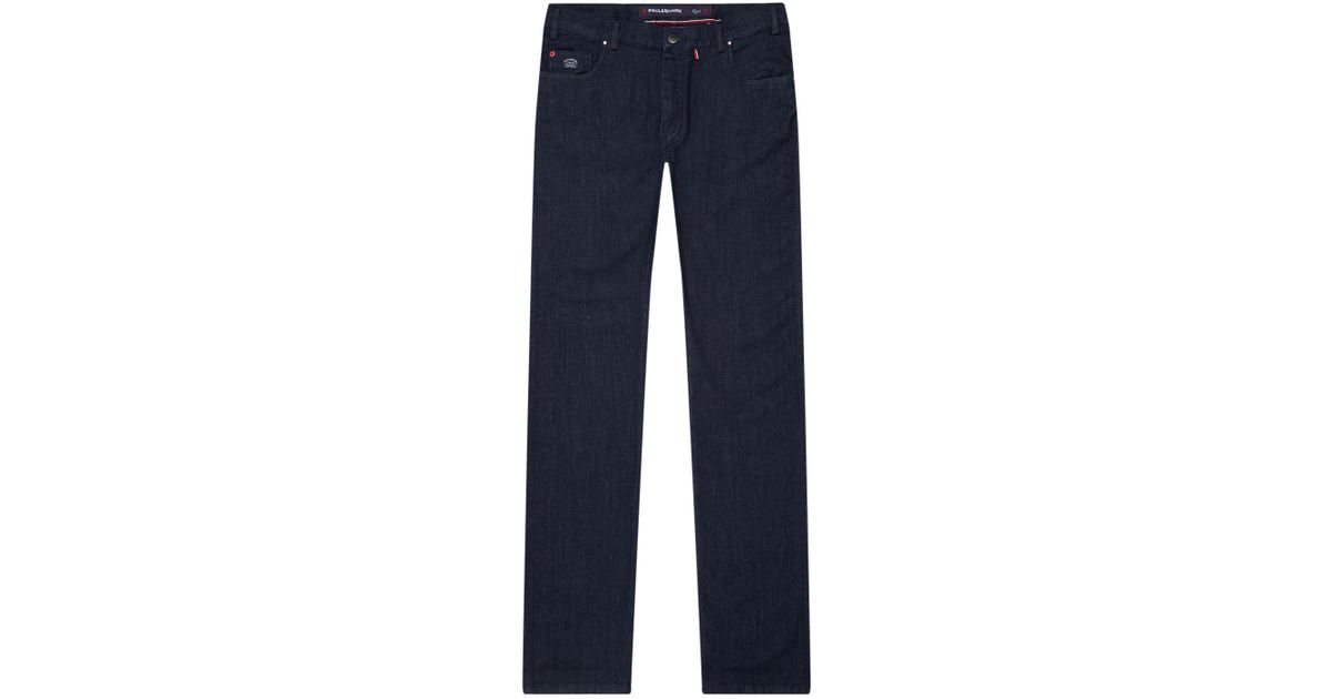 paul and shark red rivet jeans