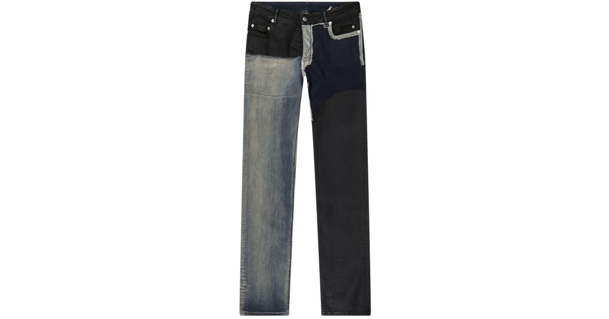 Rick Owens Babel Tyrone Jeans in Black for Men | Lyst Australia