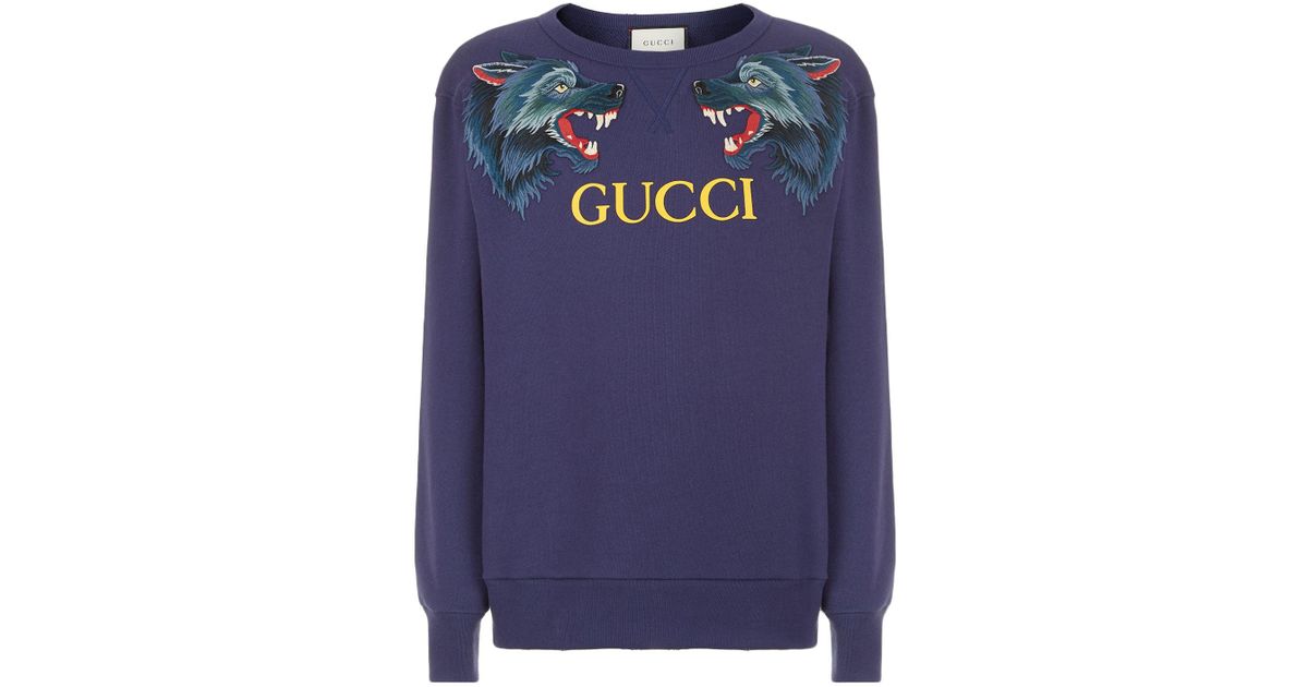 purple gucci sweatshirt