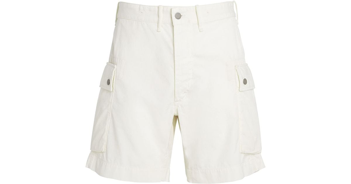 Ralph Lauren POLO RALPH LAUREN cargo shorts, men's size W36 cotton navy blue type Vintage Second Hand