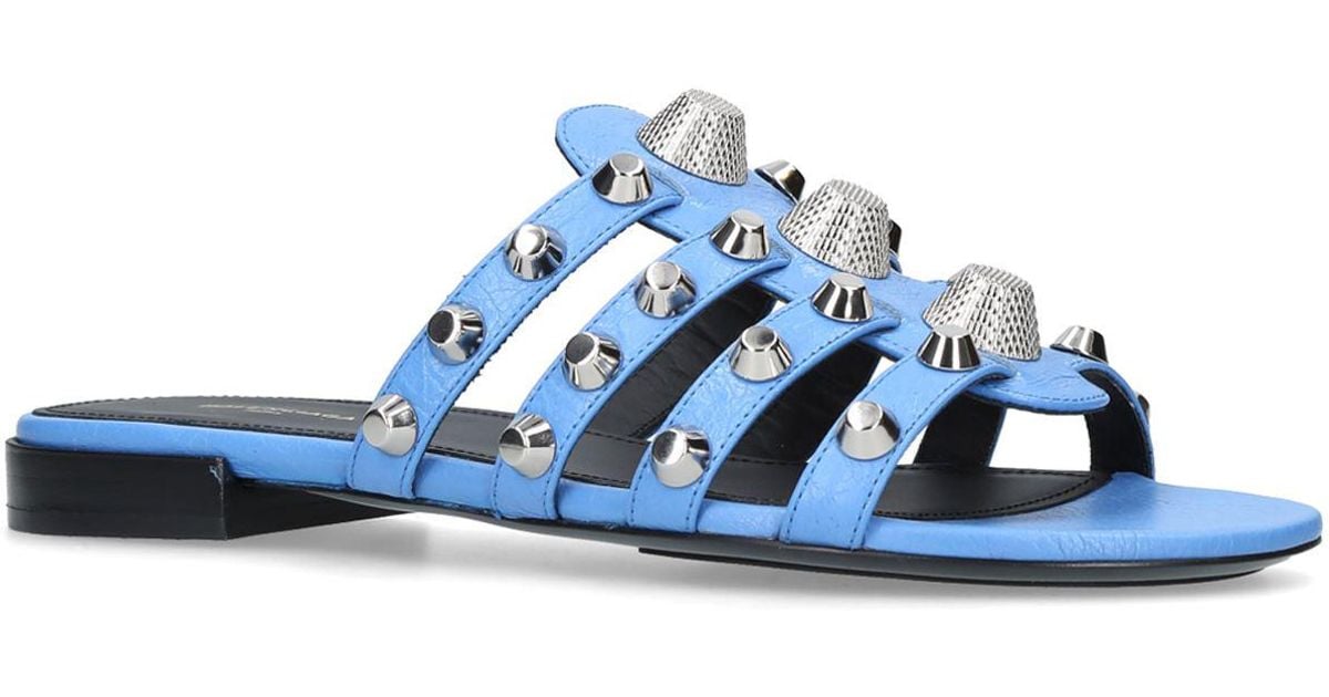 balenciaga sandals blue