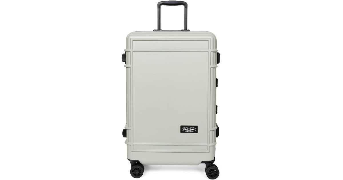 Eastpak Resistr Medium-Size Hard Shell Suitcase in Gray | Lyst