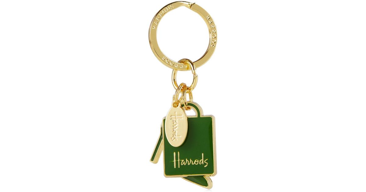 Harrods Shoe And Bag Keyring in Green for Men Lyst UK