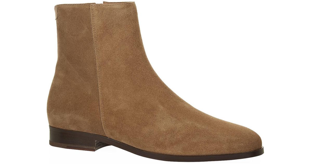 sandro suede ankle boots