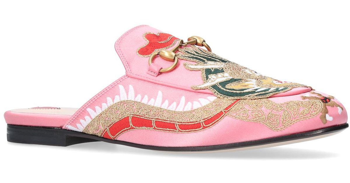 gucci pink slippers