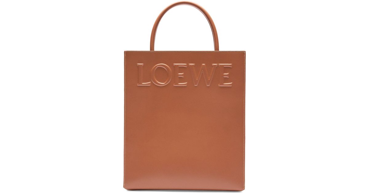 Loewe Women's A4 Leather Tote Bag